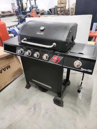 Propane bbq w damage