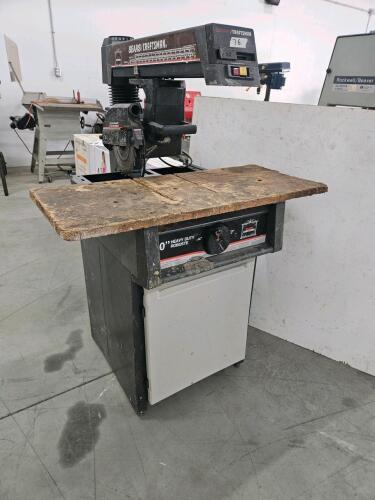 10" Craftsman working radial arm saw
