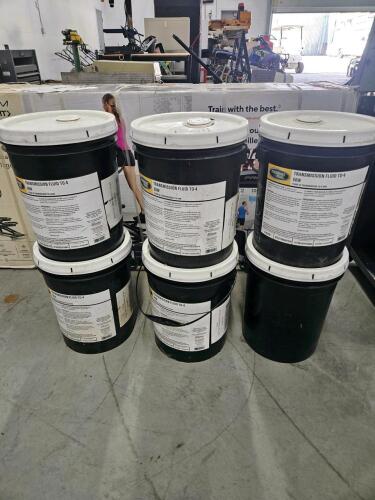 120L of transmission oil