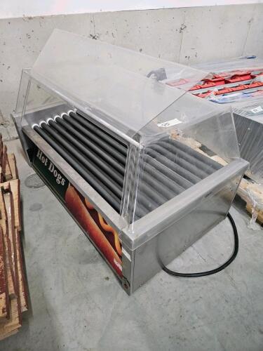 Working hot dog machine 36"W 21"D 21"H