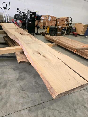 Various sized Maple & Elm kiln dried slabs
