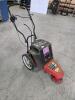 Trimmer on wheels untested as is