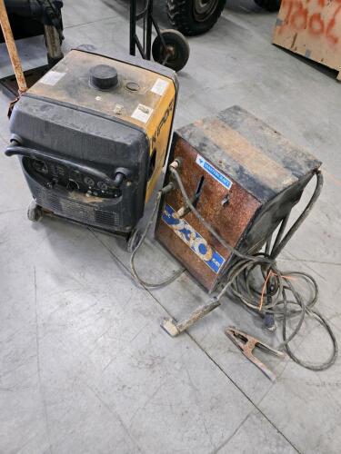 Generator & welder untested as is
