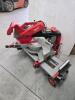 Working Milwaukee 12" sliding mitre saw w folding stand - 2