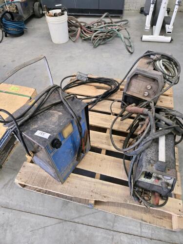 Mig welder, plasma cutter, battery charger untested as is