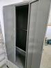 Metal storage cabinet 36"W 24"D 72"H - 2