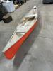 12&rsquo; Fibreglass canoe