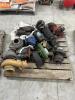 Skid of various size turbos & starters