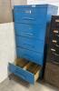 5 Drawer metal storage cabinet 27&rdquo;W 25&rdquo;D 60&rdquo;H