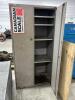 Metal storage cabinet 36&rdquo;W 20&rdquo;D 73&rdquo;H