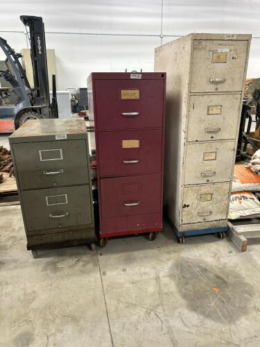 2, 3 & 4 Drawer filing cabinets
