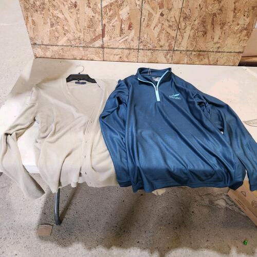 Womens large & med under armor shirt