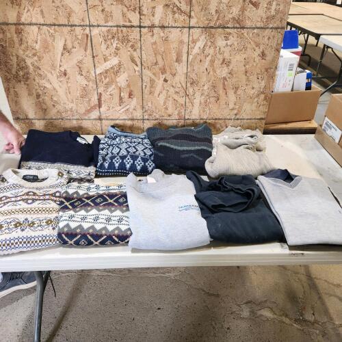 Med, large,xl sweaters & sweat shirts
