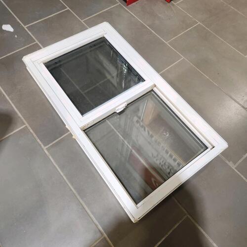 Vinyl opening window 37"x20"