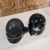 2 Large motorcycle helmets