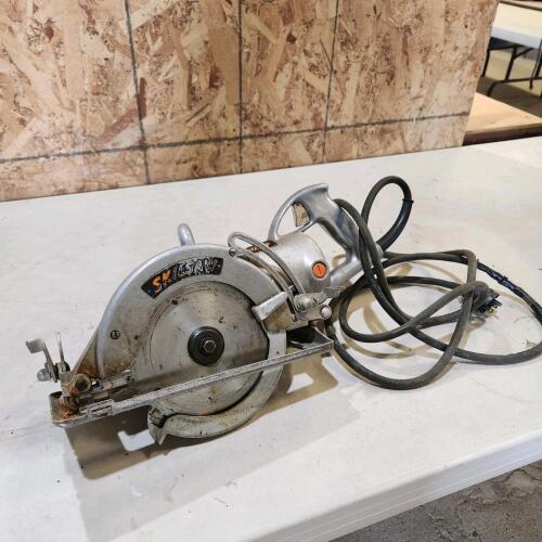 7" warm drive skilsaw