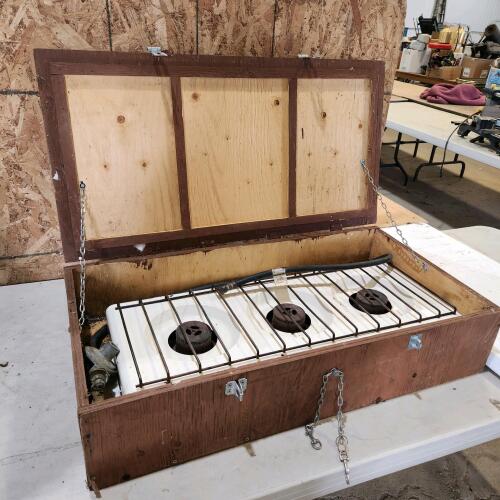 Propane camp stove