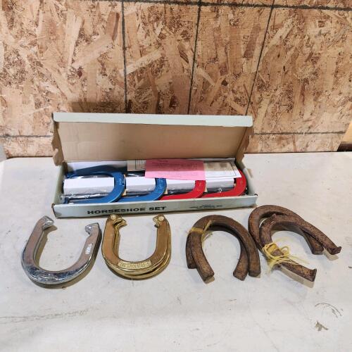 Horse shoes & horse shoe game