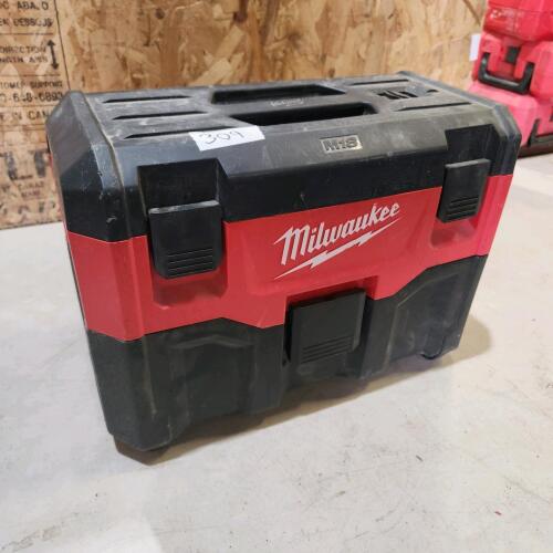 Milwaukee M18 cordless vacuum tool only, hose has been repaired