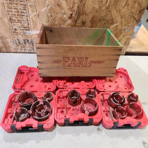 Milwaukee big hog hole saw kits