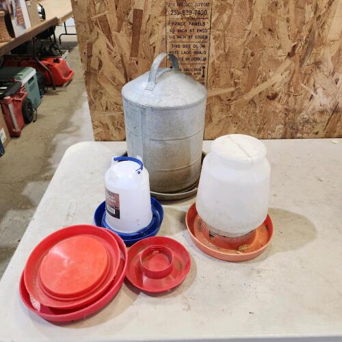 Poultry waterers
