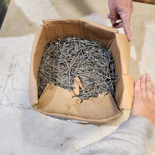 2 1/2" Spiral framing nails