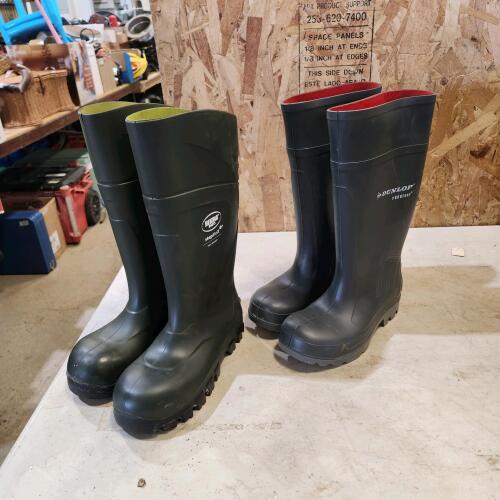 Sz 5 & sz 4 CSA new rubber boots