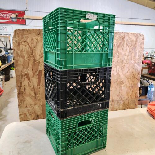 3 Milk crates