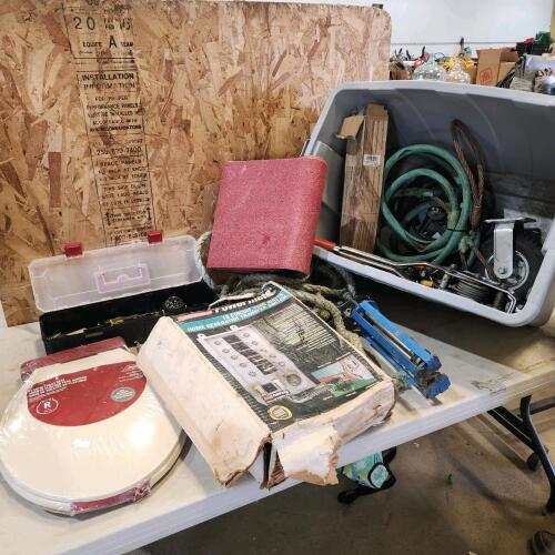 Cable come aling, transfer switch, rope, etc.