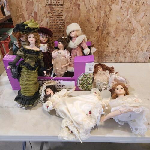 Porcelain dolls