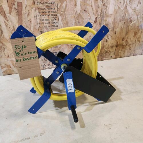 50' 3/8" Air hose on reel