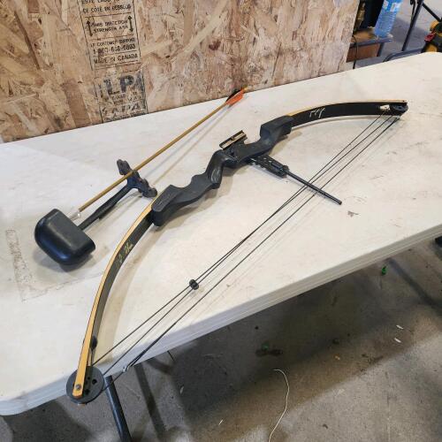 Compound bow w arrow