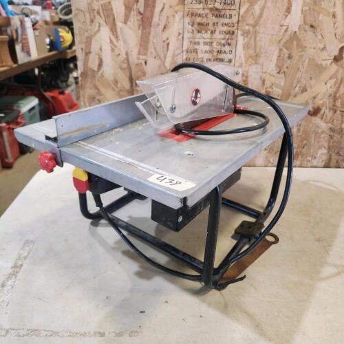 8" Portable tablesaw
