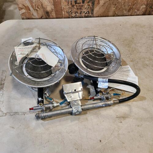 Unused propane heater