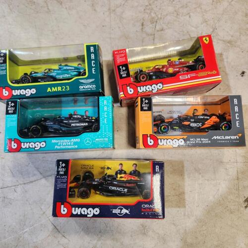 1:43 Formula one models