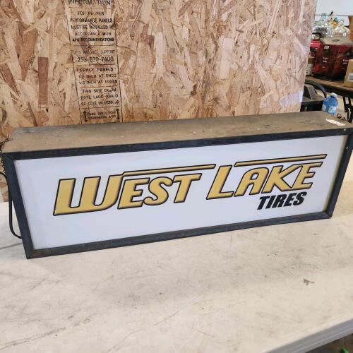 3'x1' Light up hanging sign
