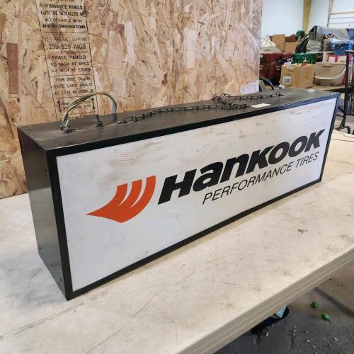3'x1' Light up hanging sign