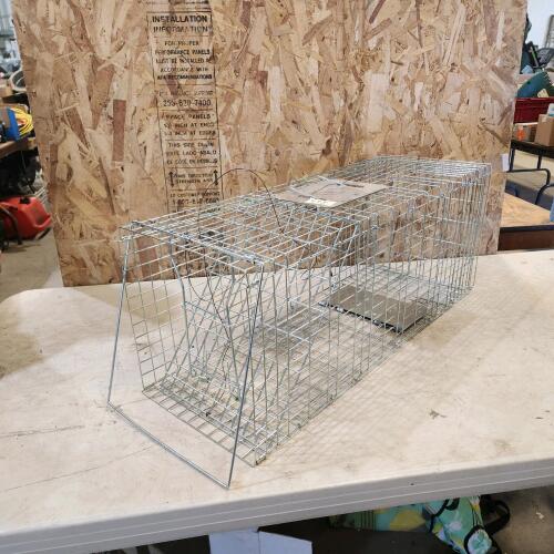 30"L 11"W 12"H Live trap