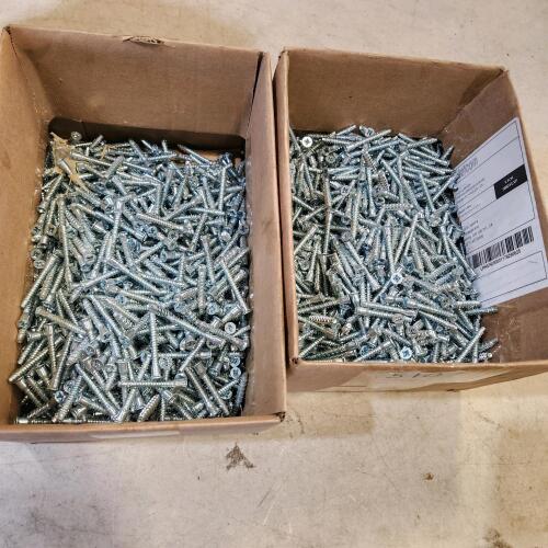 1/4"x2" Screws