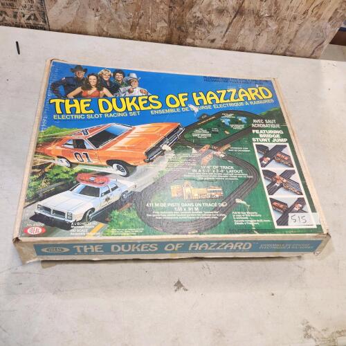 Vintage Dukes of Hazzard racing set
