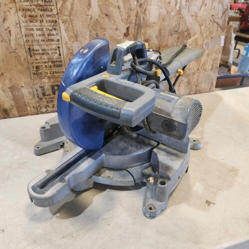 10" Sliding compund mitresaw w damage