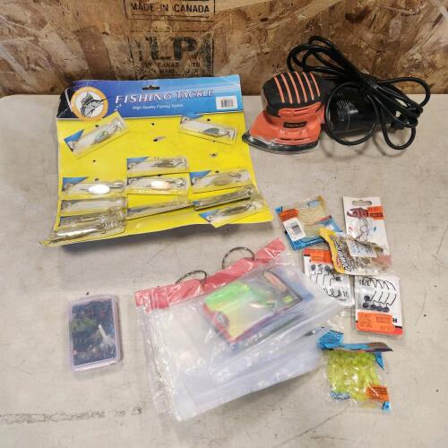 Fishing tackle, precision sander