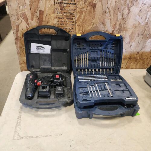 Cordless drill, electric drill as is