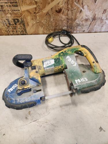Dewalt 5" bandsaw w new blade