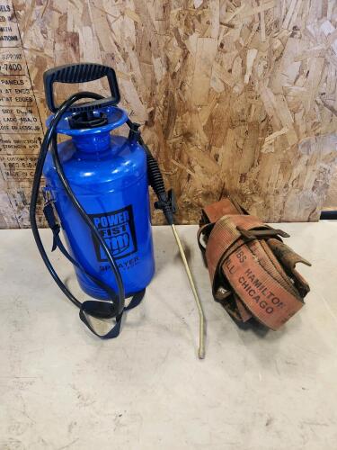 3" Strap, 2gal sprayer