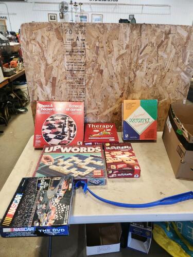 Assorted board games