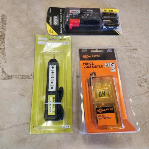 New Fence tester & battery tester