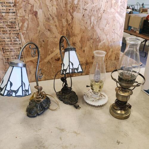 Assorted lamps