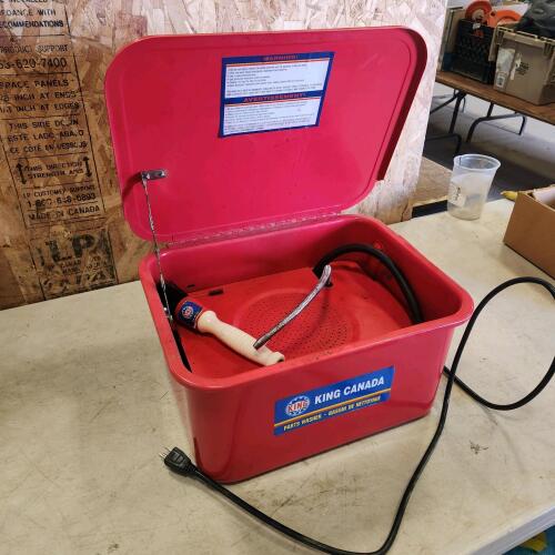 King Canada Parts washer