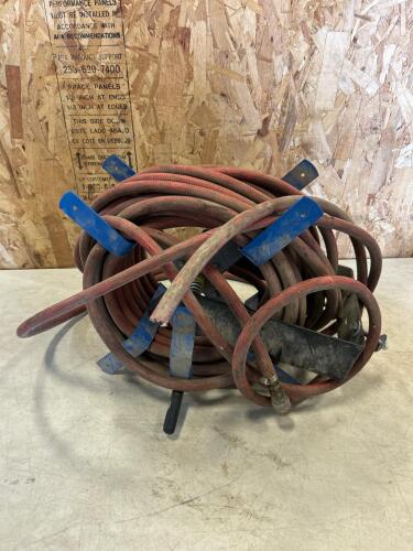 Air hose on reel